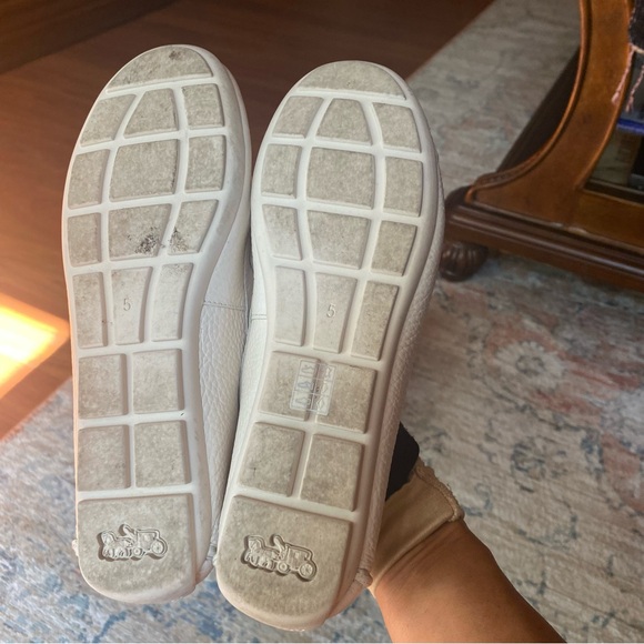 Coach Chalk color shoes size 5 - Picture 5 of 6